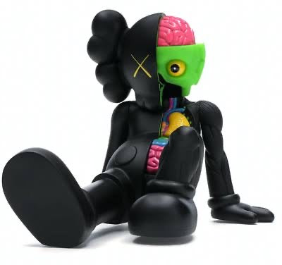 KAWS RESTING PLACE BLACK