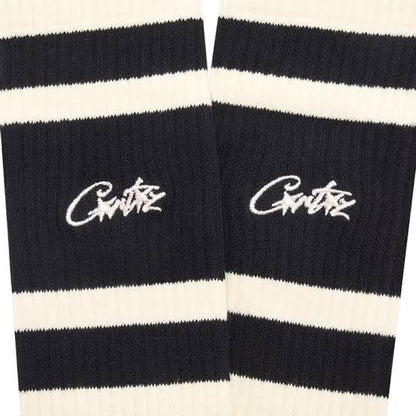 CORTEIZ RETRO SOCKS CREAM WHITE