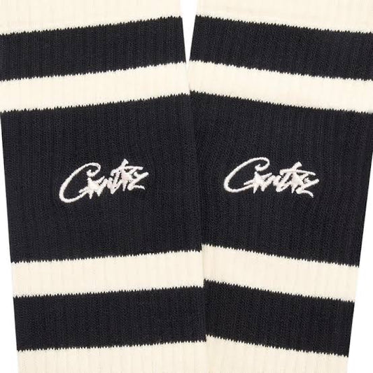 CORTEIZ RETRO SOCKS CREAM WHITE