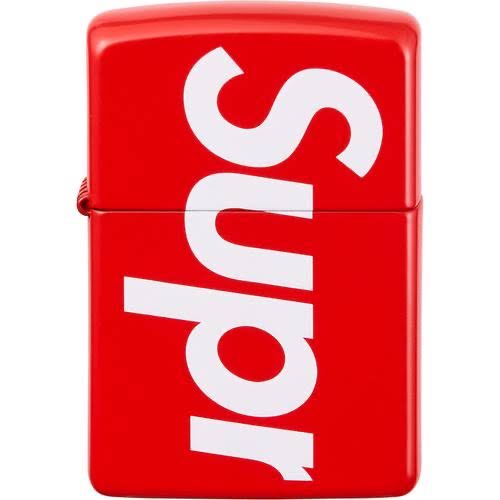SUPREME LOGO ZIPPO LIGHTER SS18