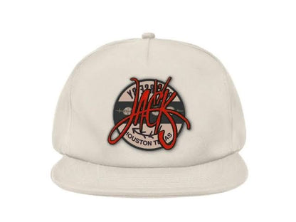 TRAVIS SCOTT CACTUS JACK REVERSE JACK WHITE HAT