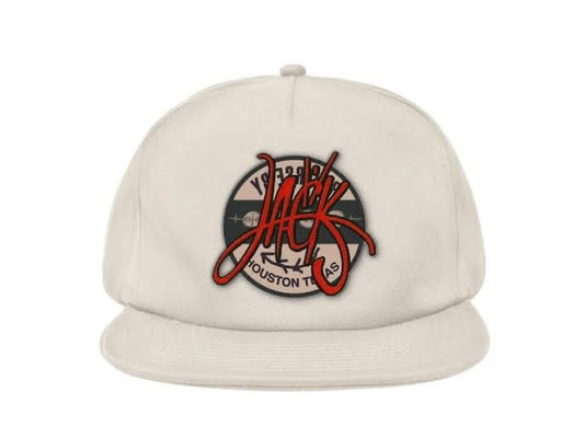 TRAVIS SCOTT CACTUS JACK REVERSE JACK WHITE HAT