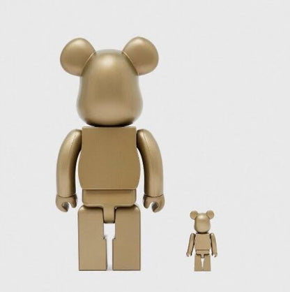 BEARBRICK X OVO 100% & 400% SET GOLD