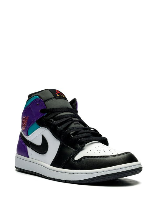 AIR JORDAN 1 MID TEAL PURPLE