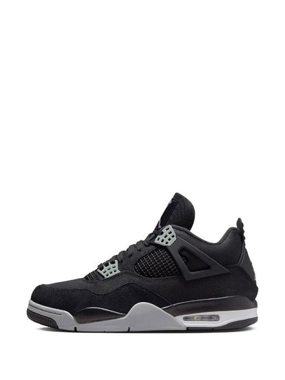 AIR JORDAN 4 RETRO BLACK CANVAS