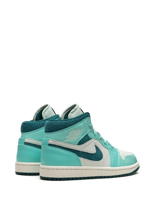 AIR JORDAN 1 MID BLEACHED TURQUOISE W