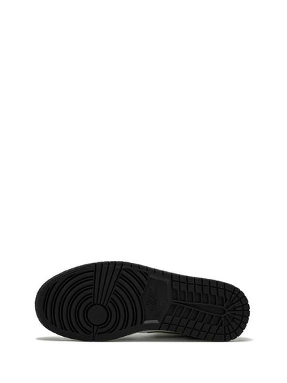 AIR JORDAN 1 MID SE PATENT BLACK GOLD