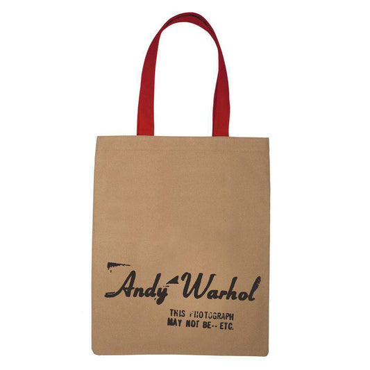 ANDY WARHOL CAMPBELL SOUP CANVAS TOTE BAG