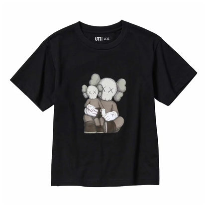 KAWS X UNIQLO UT SHORT SLEEVE GRAPHIC T-SHIRT BLACK