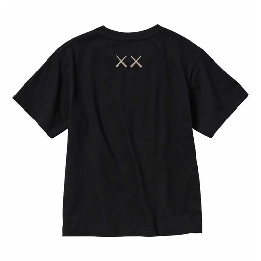 KAWS X UNIQLO UT SHORT SLEEVE GRAPHIC T-SHIRT BLACK