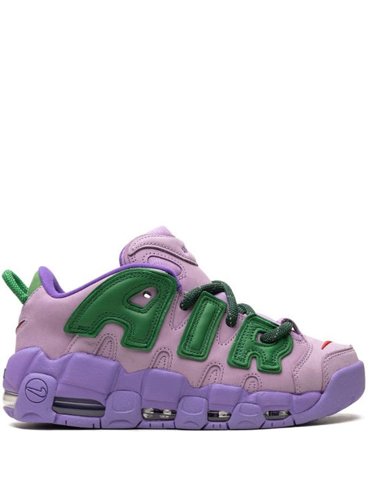NIKE X AMBUSH AIR MORE UPTEMPO LOW SP LILAC & GREEN APPLE