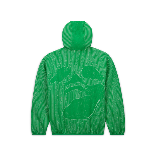 NIKE X OFF-WHITE ENGINEERED HOODIE GREEN