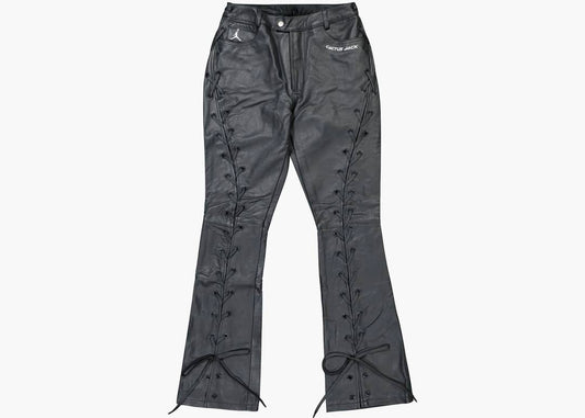 AIR JORDAN X TRAVIS SCOTT  CACTUS JACK LEATHER PANTS (W)