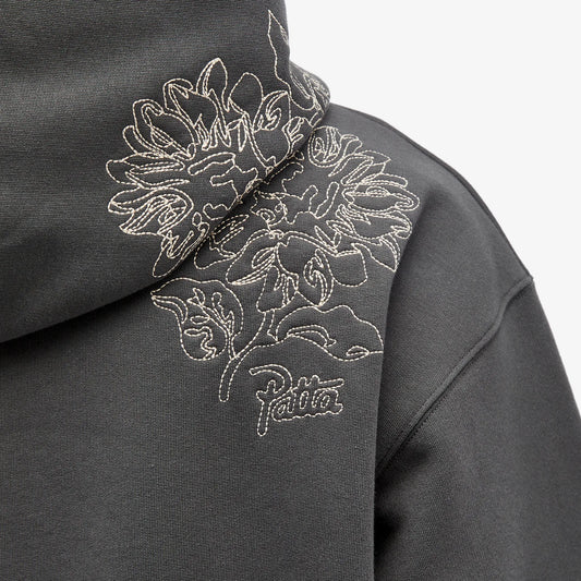 PATTA SUNFLOWER HOODIE SEA SALT