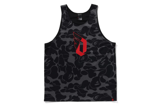 ADIDAS X  BAPE X DAME 9  REVERSE BASKETBALL JERSEY