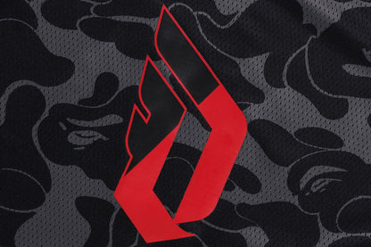 ADIDAS X  BAPE X DAME 9  REVERSE BASKETBALL JERSEY