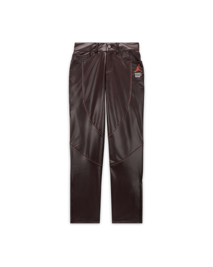 JORDAN X MASON CHATEAU ROUGE LEATHER PANTS
