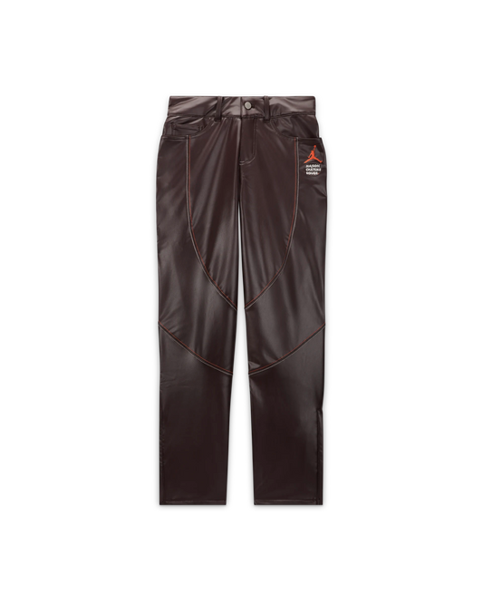 JORDAN X MASON CHATEAU ROUGE LEATHER PANTS