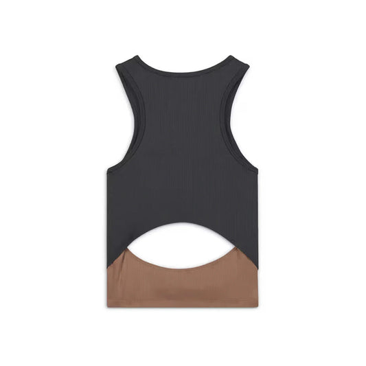 JORDAN X TRAVIS SCOTT CACTUS JACK WOMENS'S TANK TOP DARK SMOKE GREY