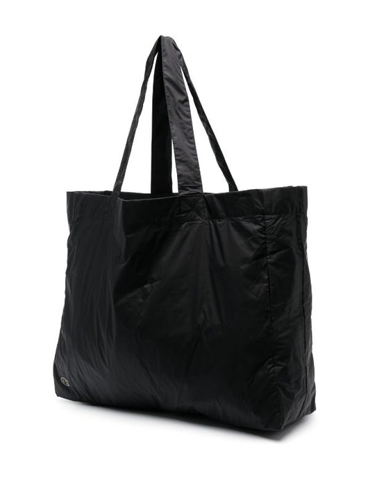 RICK OWENS X CHAMPION LOGO EMBROIDERED TOTE BAG