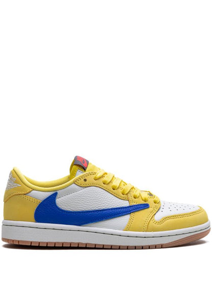 AIR JORDAN 1 RETRO LOW OG SP X TRAVIS SCOTT CANARY (W)