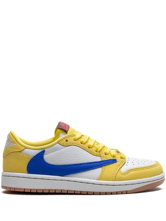 AIR JORDAN 1 RETRO LOW OG SP X TRAVIS SCOTT CANARY (W)